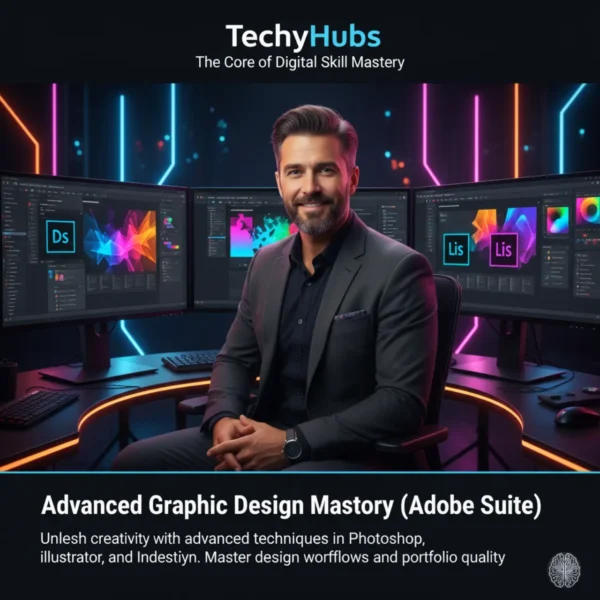 Advanced Graphic Design Mastery (Adobe Suite)